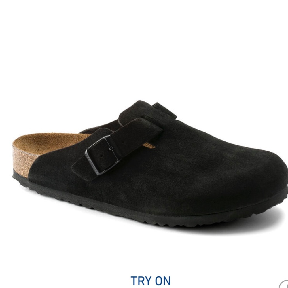 Black Suede Birkenstocks